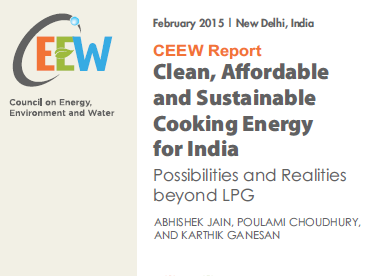 Clean, affordable and sustainable cooking energy for India: possibilities and realities beyond LPG